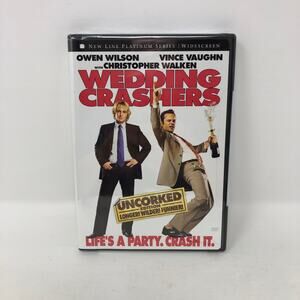 Wedding Crashers DVD Uncorked Unrated Wilder Edition Widescreen Edition DVD New